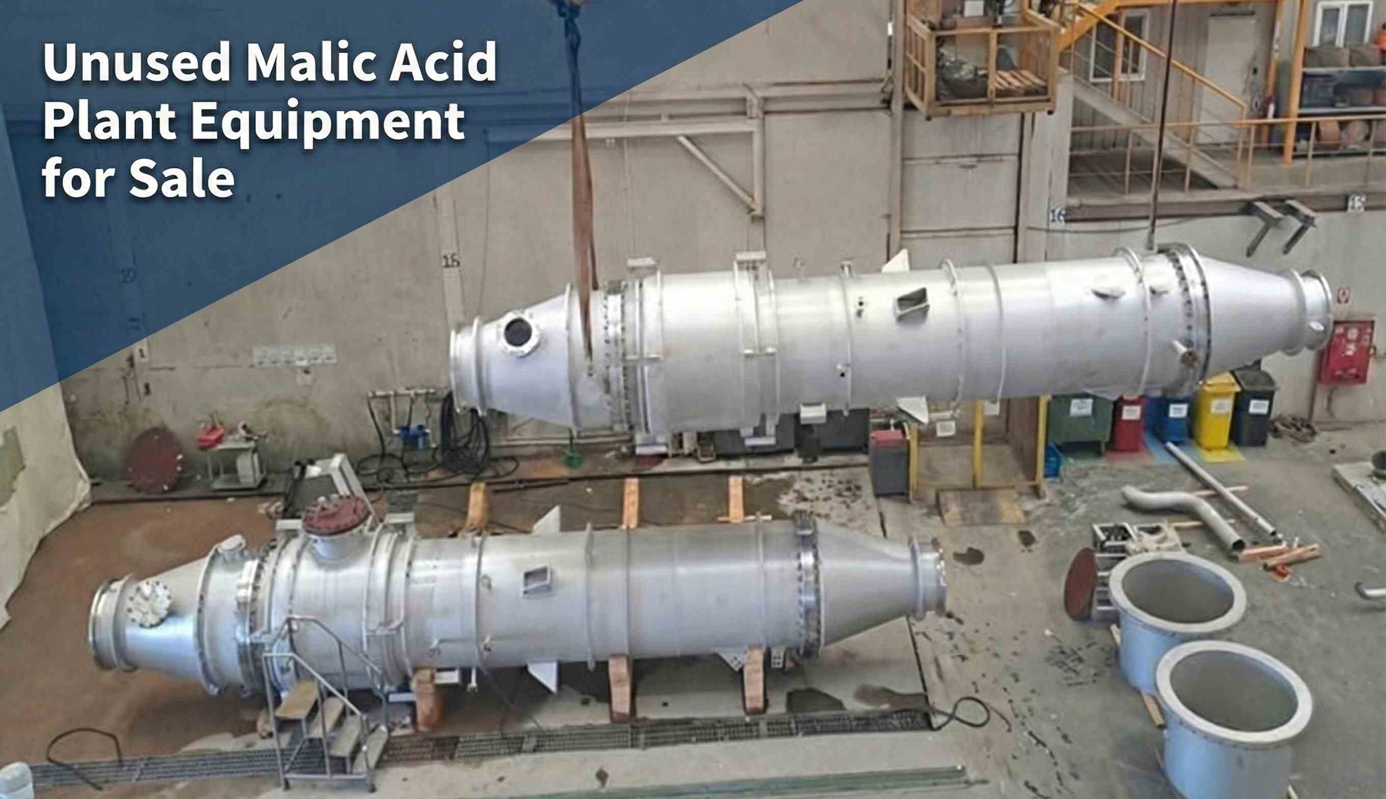 Unused Malic Acid Plant Equipment — Like-New Condition at a Fraction of New-Build Cost